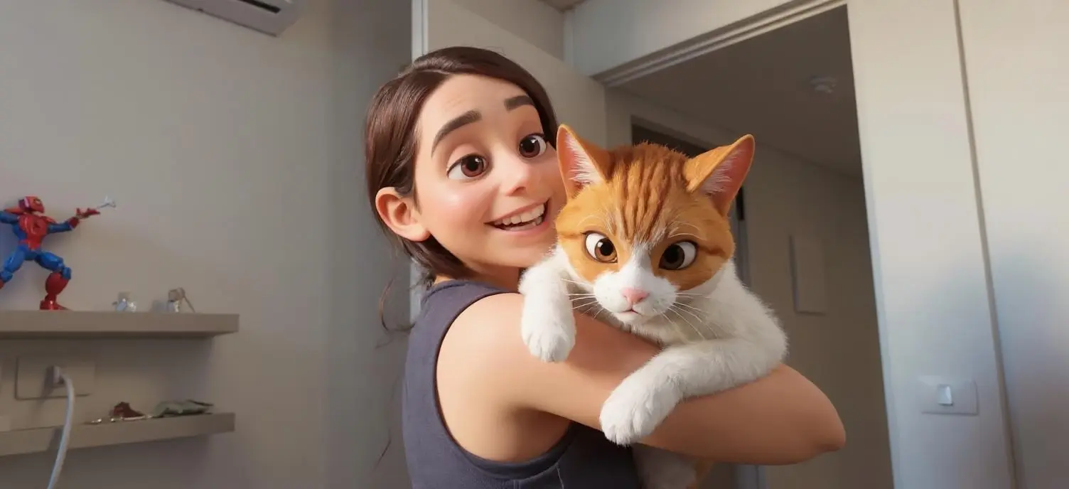 After: Change the style to Pixar