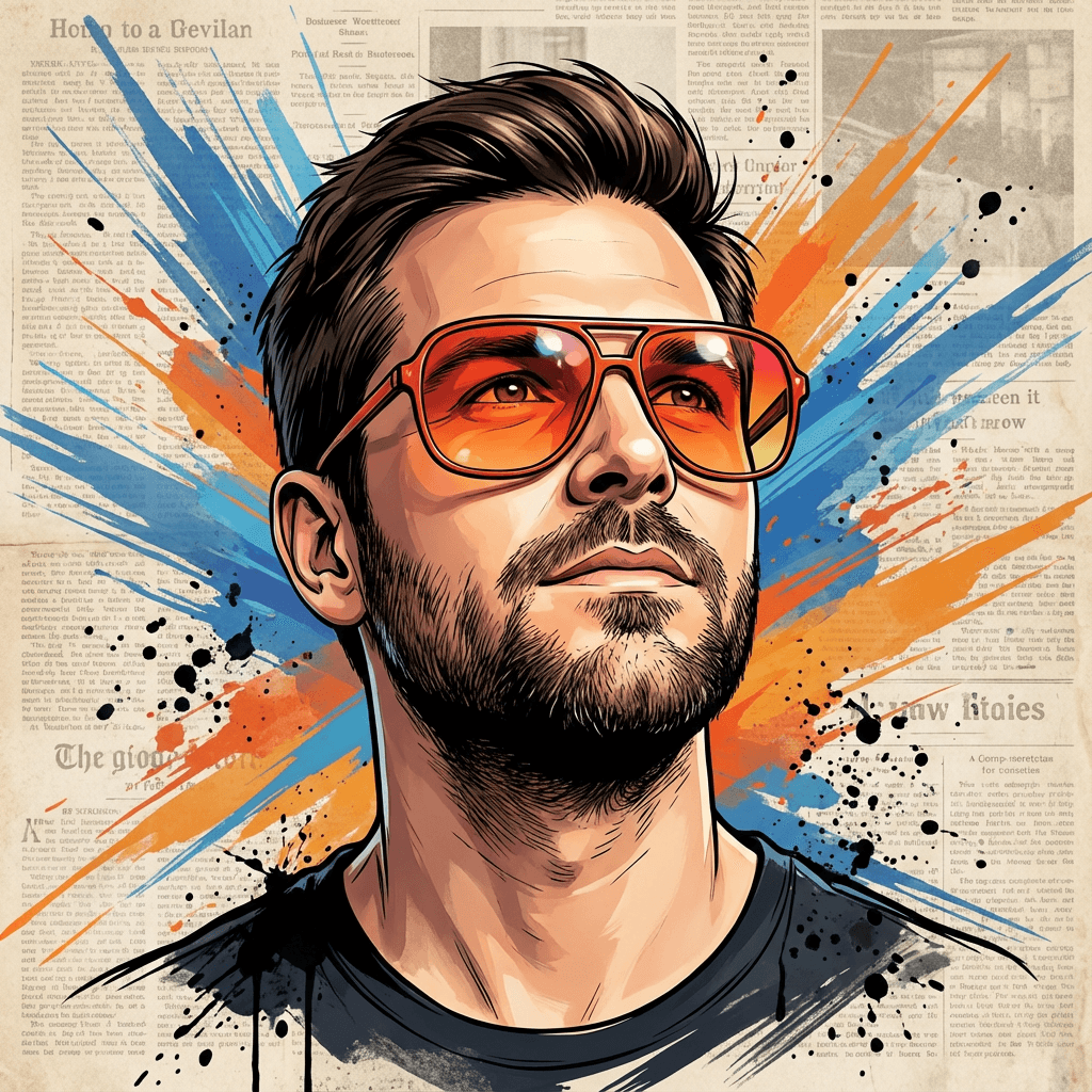 Expressive Editorial Portrait